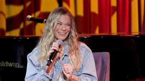 LeAnn Rimes Stun in a Completely Sheer, Backless Dress